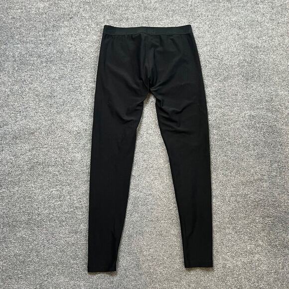 Nike Tights Womens M Medium Black Golf Dri Fit Carbon Heather Pull On Fitted - Picture 8 of 10